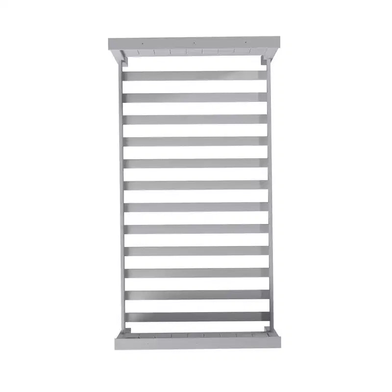 Struttura letto a piattaforma, grigio tortora – Singolo