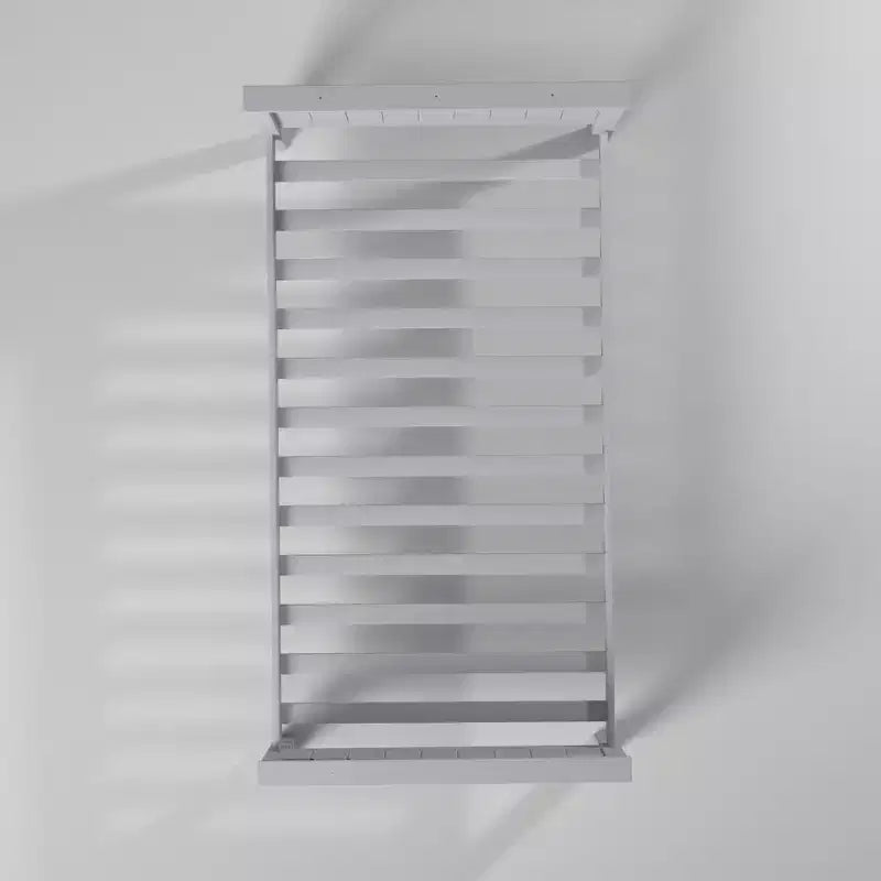 Struttura letto a piattaforma, grigio tortora – Singolo