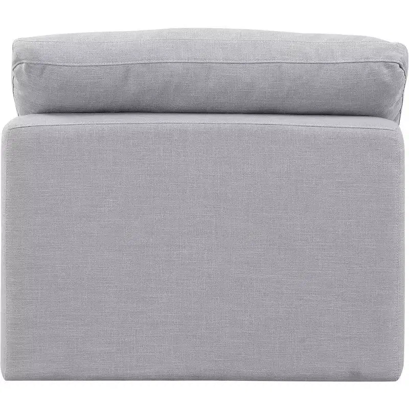 Poltroncina senza braccioli in lino, un posto – Nera / Crema / Grigia / Blu Navy / Bianca