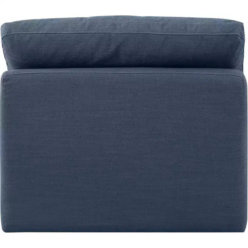 Poltroncina senza braccioli in lino, un posto – Nera / Crema / Grigia / Blu Navy / Bianca