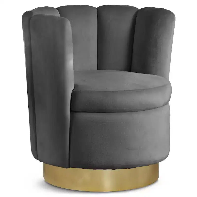 Meridian Furniture,Lily Velvet Accent Chair