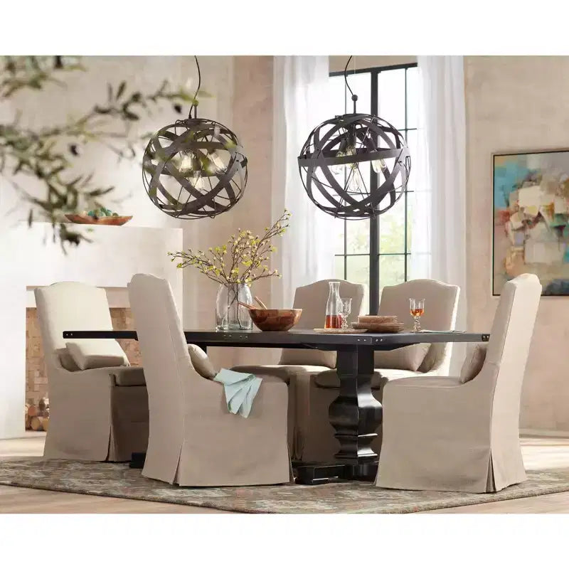 Sedia da pranzo con fodera Camelback color cammello chiaro Pebble – 1 posto