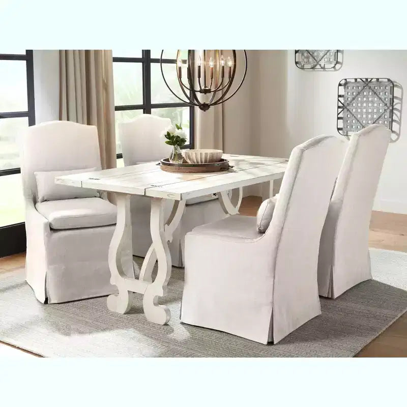 Sedia da pranzo con fodera Camelback color cammello chiaro Pebble – 1 posto